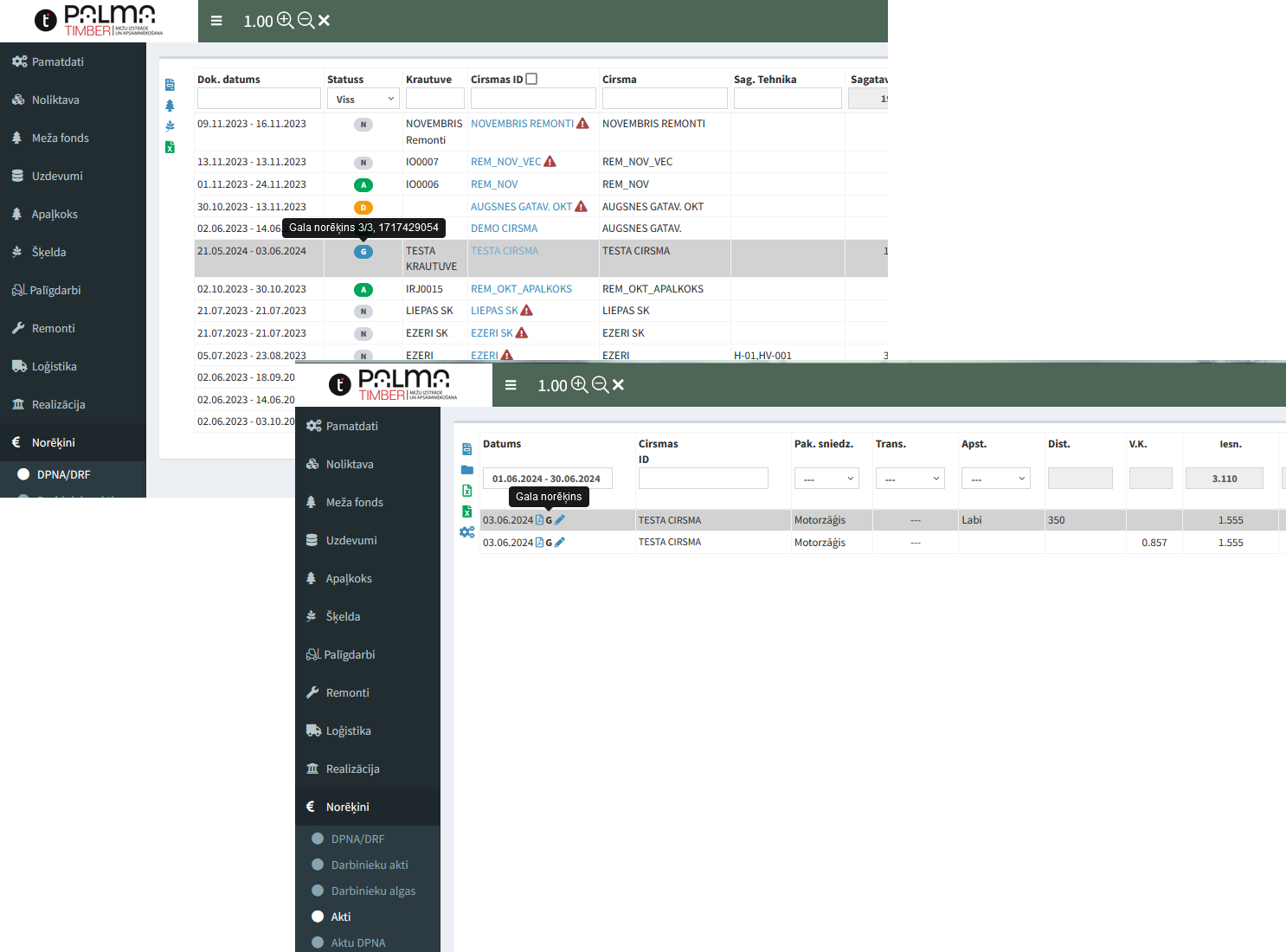 Atzīmes par Gala norēķinu Atzīmes par Gala norēķinu